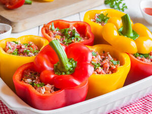 طريقة تحضير الفلفل المحشي

