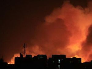  أربع طائرات اسرائيلية قصفت مصنع اليرموك للذخيرة