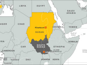 Cross-border commercial traffic was suspended after South Sudan declared independence in 2011. (Courtesy of Voa News)