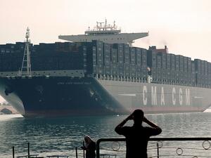 The canal is the fastest shipping route between Europe and Asia and one of Egypt’s main sources of foreign currency. (AFP/ File)