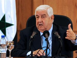 Syrian Foreign Minister Walid Muallem on Thursday is making a trip to Oman in the country's first visit to an Arab state in four years. (AFP/File)