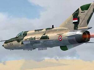 سقطت في منطقة خاضعة لسيطرة قوات النظام جنوب غربي دمشق بعد إصابتها بصاروخ 