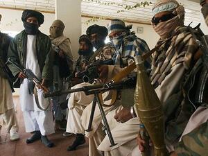 A file photo of Taliban fighters in Afghanistan. (AFP/File) A file photo of Taliban fighters in Afghanistan. (AFP/File)