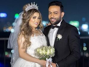 تامر عاشور و زوجته ينفصلان بعد ستة اشهر من الزواج