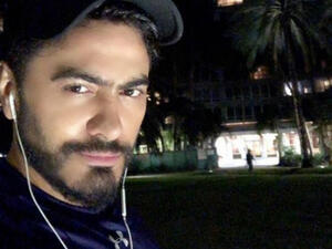 Tamer missed the opening of "Rotana Cafe" a few months ago (Source: tamerhosny - Instagram)