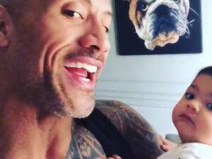 Dwayne shares both daughters with his current wife Lauren Hashian (Source: therock / Instagram )