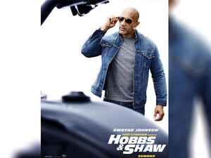 the rock plays Luke Hobbs in the 'Fast & Furious' (Source: therotk / Instagram ) 