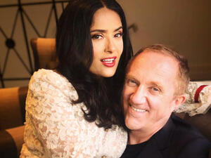 the couple tied the knot in Paris in 2009 (Source: salmahayek / Instagram ) 