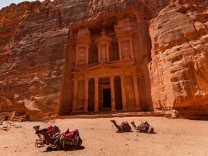 Tourism officials hope that 2018 will witness a "significant" rise in the number of tourists to the rose-red city of Petra. (File photo)