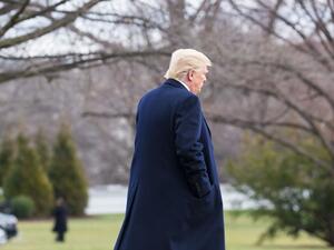  الرئيس الأمريكي دونالد ترامب 
