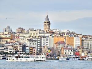 A view of the Galata Tower in Istanbul. (File photo)