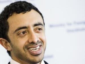 وزير الخارجية الاماراتي الشيخ عبد الله بن زايد آل نهيان 
