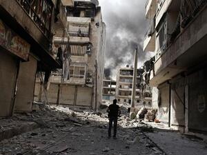 Syrian officials publicly announce that its country's civil war has reached a stalemate (Courtesy of Sebastiano Tomada/Sipa USA)