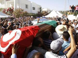 Opposition leader Mohamed Brahmi's assasination in July launched Tunisia into political turmoil (Courtesy of Voice of America)