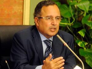 Egypt's Nabil Fahmy says that the roadmap guiding the transition in the country has established "principles of justics, freedom and democracy as a basis of governance" (Courtesy of World Bulletin)