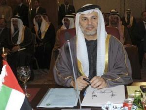 وزير الدولة الإماراتي للشؤون الخارجية أنور قرقاش 
