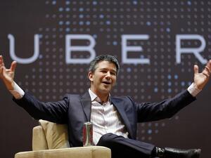 Uber's CEO Travis Kalanick. (AFP)