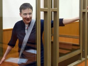 قائدة الطائرة الاوكرانية ناديا سافتشنكو