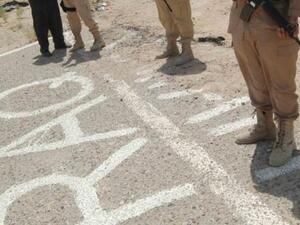 جنود كويتيون على الحدود مع العراق
