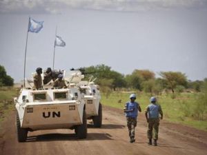 
جنود من قوة حفظ السلام في ابيي بوسط السودان