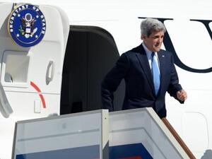 US Secretary of State John Kerry is holding talks with Russian President Vladimir Putin in Moscow on Tuesday to discuss the crisis in Syria. (Photo: AFP) 