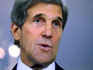 US Secretary of State John Kerry arrives in the Middle East on Tuesday (AFP)