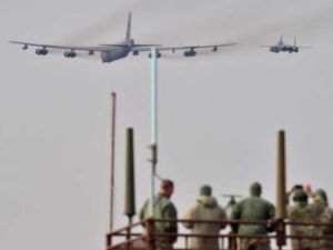 نشر ثلاث قاذفات شبح طويلة المدى بي-2 للقيام بمناورات في منطقة الهند-آسيا-المحيط الهادىء