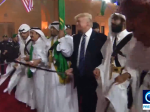 Speaking after the signing ceremony, Trump said, "That was a tremendous day'. (PTV) 