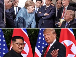 Trump does not seem overly impressed with Canada or Europe's leaders. (AFP)