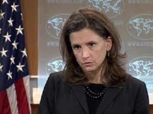 إليزابيت تيرودو الناطقة الرسمية باسم وزارة الخارجية الأمريكية