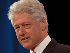 الرئيس الأمريكي الاسبق بيل كلينتون 