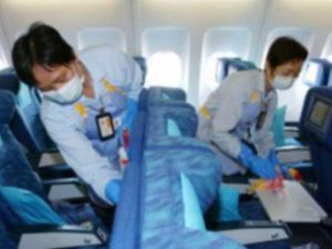 الطائرة من طراز بوينج 777 وكانت قادمة من باريس إلى ميامي