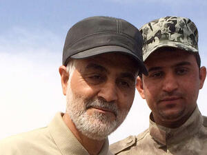  قائد فيلق القدس التابع للحرس الثوري الإيراني اللواء قاسم سليماني