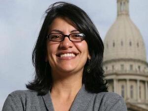  المرشحة الفلسطينية الأصل للكونغرس الأمريكي، رشيدة طليب