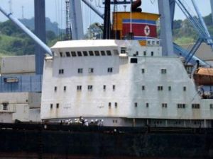  احتجاز سفينة كورية شمالية عملا بقرار صادر عن مجلس الامن