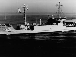 سفينة "بويبلو" التي احتجزتها كوريا الشمالية في مياهها الإقليمية سنة 1968