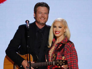 Shelton and Stefani confirmed their relationship in November 2015 (Source : gwenstefani / Instagram ) 