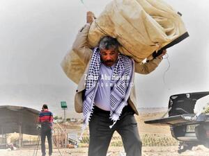 الوزير عساف في الخان الاحمر 