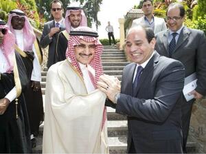 صورة أرشيفية للسيسي و الوليد