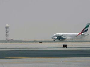Emirates on the runway (AFP/File Photo)	