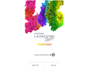  تطبيق SeeColors من سامسونج 