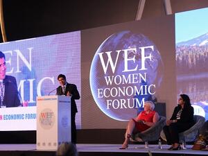 The forum brings together around 1,000 business leaders, entrepreneurs, diversity champions and policy-makers from both genders. (Courtesy of WEF)