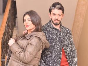 وفاء قمر وزوجها
