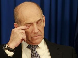 رئيس وزراء إسرائيل السابق إيهود أولمرت