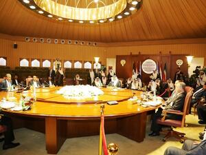 A general view of the various delegations taking part in the Yemen peace talks in Kuwait city. (AFP/KUNA) A general view of the various delegations taking part in the Yemen peace talks in Kuwait city. (AFP/KUNA)