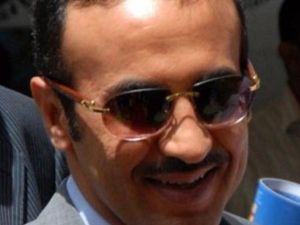 نجل الرئيس اليمني العميد أحمد علي صالح الذي يشغل منصب قائد الحرس الجمهوري