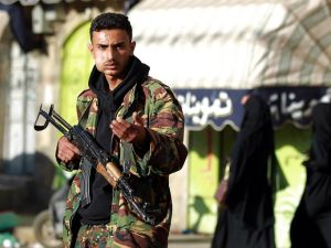 مقاتل حوثي في صنعاء/أ.ف.ب