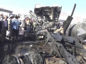 عاصفة الحزم تواصل غاراتها على اليمن