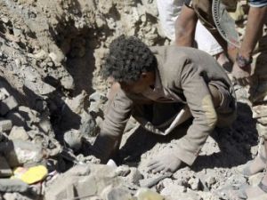 طائرات التحالف شنت غارتين على ميدان السبعين أكبر الميادين داخل العاصمة صنعاء