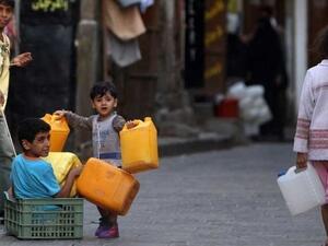 According to UNICEF, over one hundred children have been killed in the Yemeni conflict since Saudi-led airstrikes began in late March.  (AFP/File)